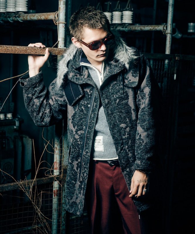 画像28: 【glamb 2026 Autumn先行予約】glamb グラム / High Neck Mods Coat (3色展開) (28)