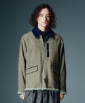 画像8: 【glamb 2026 Autumn先行予約】glamb グラム / Tweed Combination Blouson (3色展開) (8)