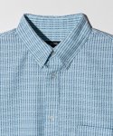 画像9: 【glamb 2026 Autumn先行予約】glamb グラム / Stripe Logo Oxford Shirt (2色展開) (9)