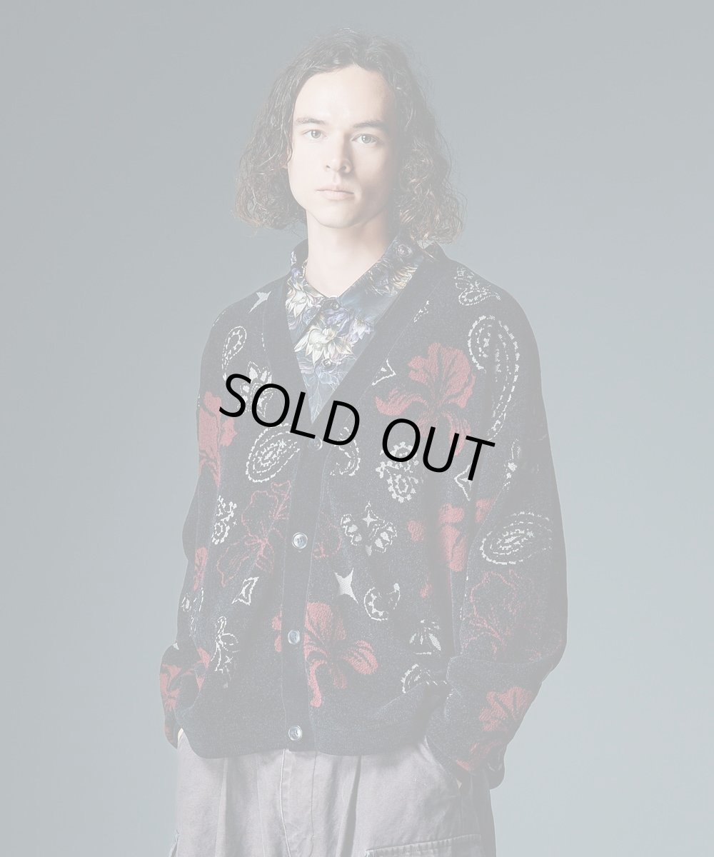 画像4: 【glamb 2026 Autumn先行予約】glamb グラム / Flower Paisley Cardigan (2色展開) (4)