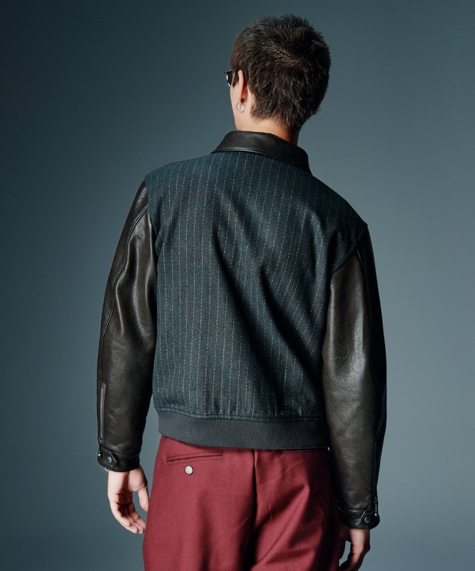 画像10: 【glamb 2026 Autumn先行予約】glamb グラム / Riders Stadium Jumper (3色展開) (10)