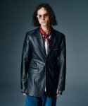 画像9: 【glamb 2026 Autumn先行予約】glamb グラム / Synth Leather Tailored Jacket (2色展開) (9)