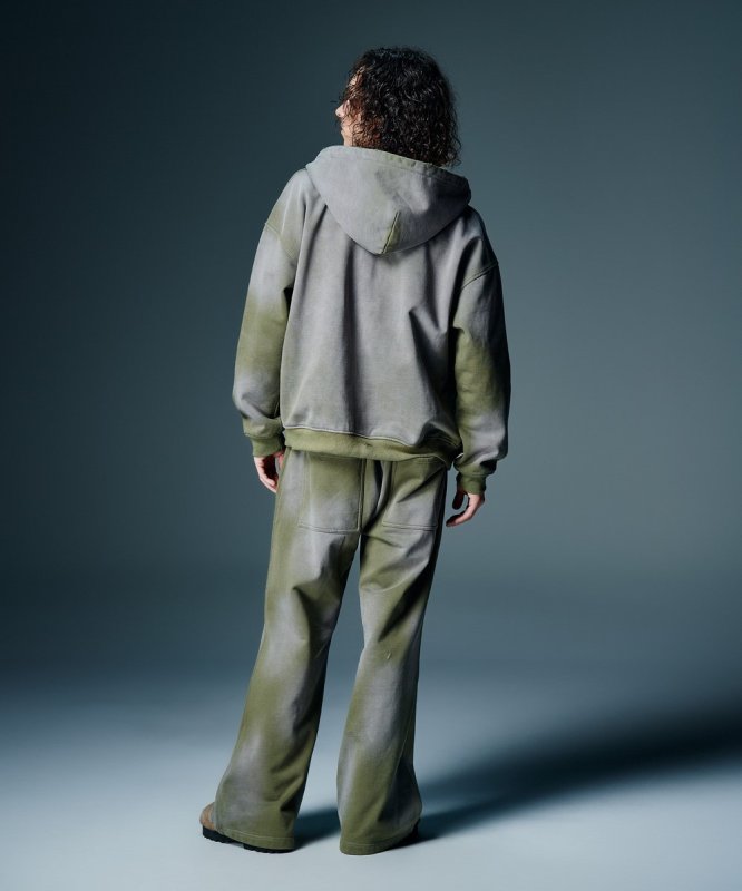 画像8: 【glamb 2026 Autumn先行予約】glamb グラム / Distorted Sweat Wide Pants (2色展開) (8)
