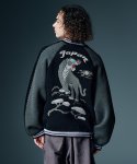 画像13: 【glamb 2026 Autumn先行予約】glamb グラム / Peace Tiger Knit Ska Jumper (3色展開) (13)