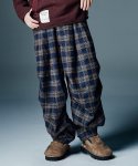 画像5: 【glamb 2026 Autumn先行予約】glamb グラム / Knee Tuck Check Pants (2色展開) (5)