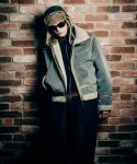 画像15: 【glamb 2026 Autumn先行予約】glamb グラム / Knit Jersey Blouson (2色展開) (15)