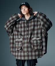 画像4: 【glamb 2026 Autumn先行予約】glamb グラム / 4XL Hoodie Shirt (2色展開) (4)