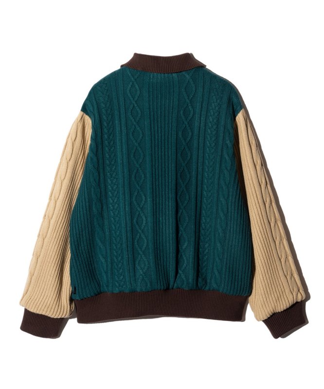 画像3: 【glamb 2026 Autumn先行予約】glamb グラム / Knit A-2 Jacket (2色展開) (3)