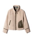画像3: 【glamb 2026 Autumn先行予約】glamb グラム / Synth Mouton Reversible Jacket (2色展開) (3)
