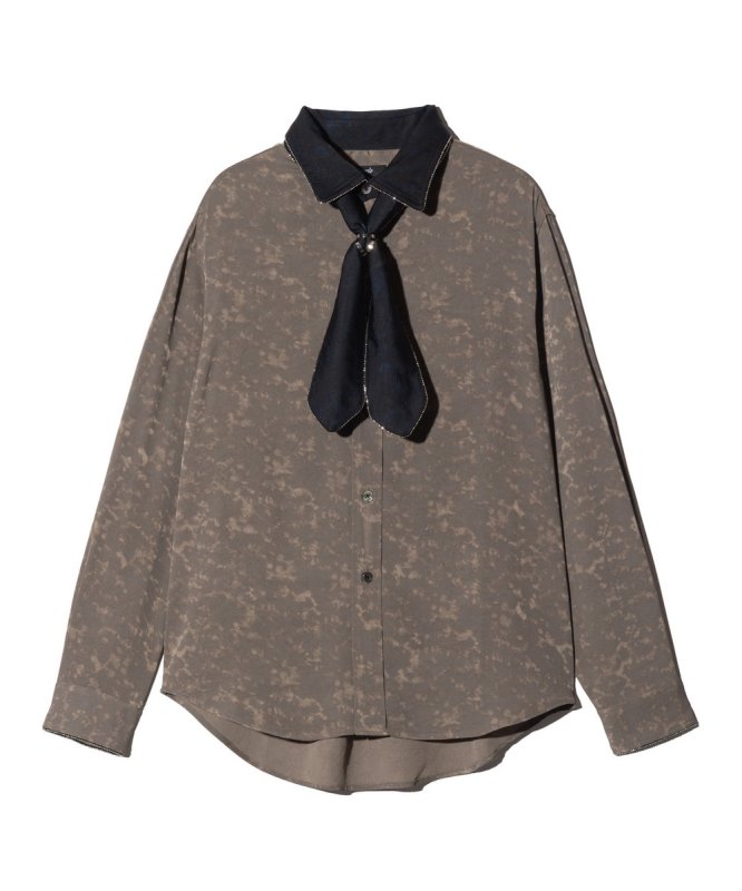 画像4: 【glamb 2026 Autumn先行予約】glamb グラム / Studs Line Shirt II (3色展開) (4)