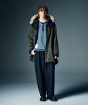 画像14: 【glamb 2026 Autumn先行予約】glamb グラム / Leather Combination Wide Denim (2色展開) (14)