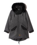 画像3: 【glamb 2026 Autumn先行予約】glamb グラム / High Neck Mods Coat (3色展開) (3)