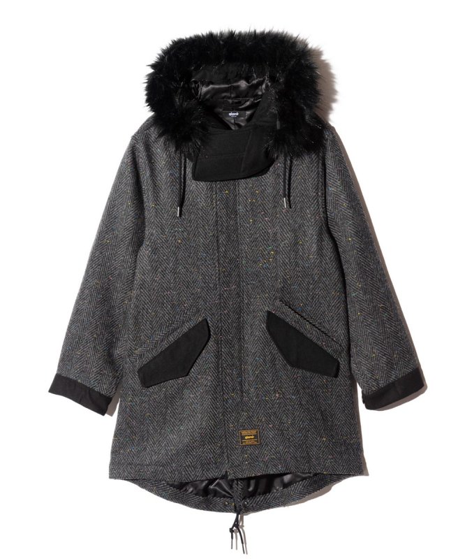 画像3: 【glamb 2026 Autumn先行予約】glamb グラム / High Neck Mods Coat (3色展開) (3)