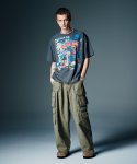 画像6: 【glamb 2026 Autumn先行予約】glamb グラム / Fade Asymmetry Cargo Pants (3色展開) (6)