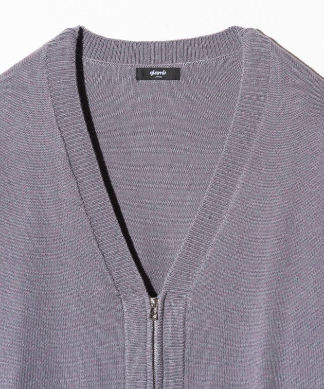 画像18: 【glamb 2026 Autumn先行予約】glamb グラム / Zip Knit Cardigan (4色展開) (18)
