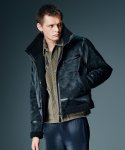 画像16: 【glamb 2026 Autumn先行予約】glamb グラム / Synth Mouton Reversible Jacket (2色展開) (16)