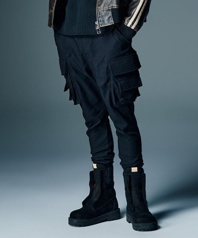 画像23: 【glamb 2026 Autumn先行予約】glamb グラム / Sarrouel Rib Cargo Pants (2色展開) (23)