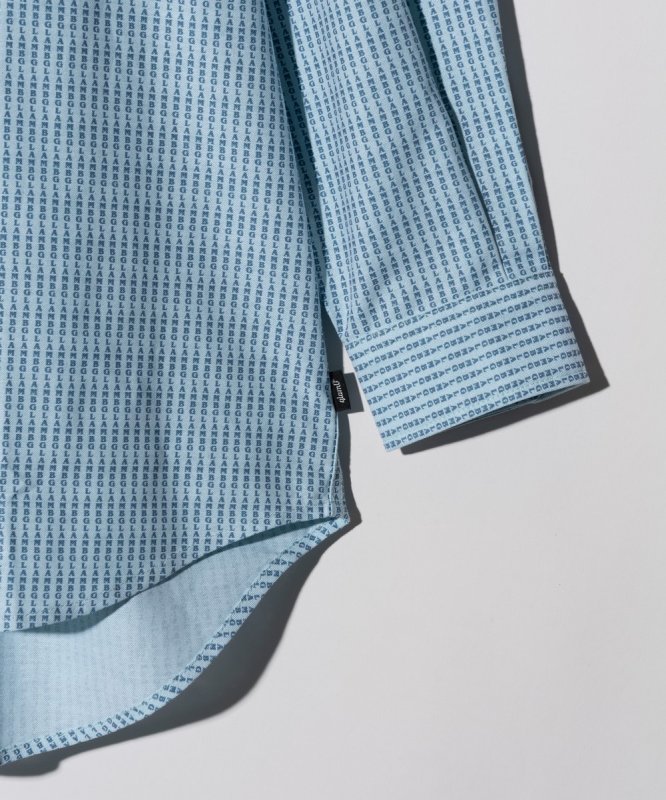 画像10: 【glamb 2026 Autumn先行予約】glamb グラム / Stripe Logo Oxford Shirt (2色展開) (10)