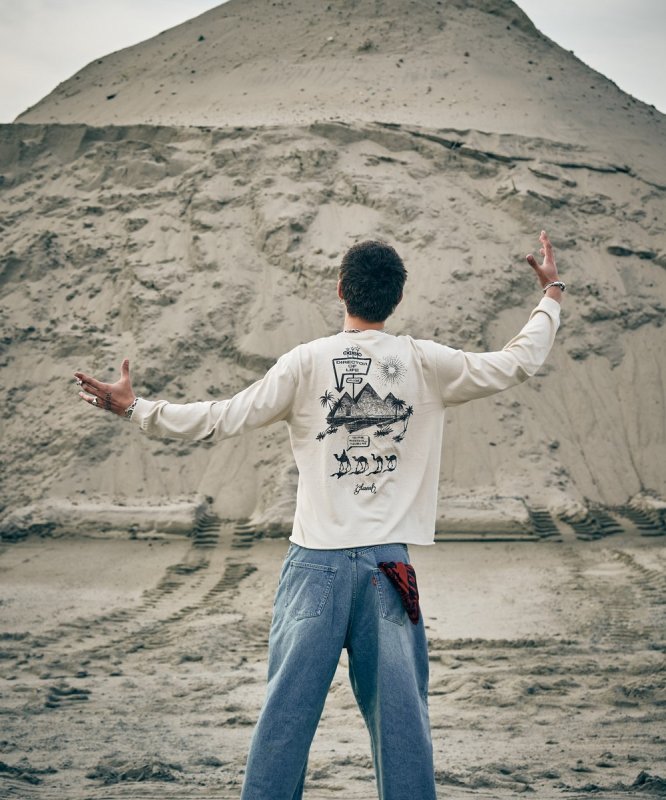 画像17: 【glamb 2026 Autumn先行予約】glamb グラム / Egyptian Theater Cutsew (3色展開) (17)
