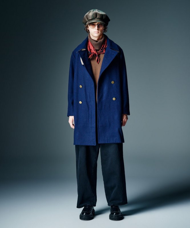 画像15: 【glamb 2026 Autumn先行予約】glamb グラム / Double Breasted Chesterfield Coat (2色展開) (15)
