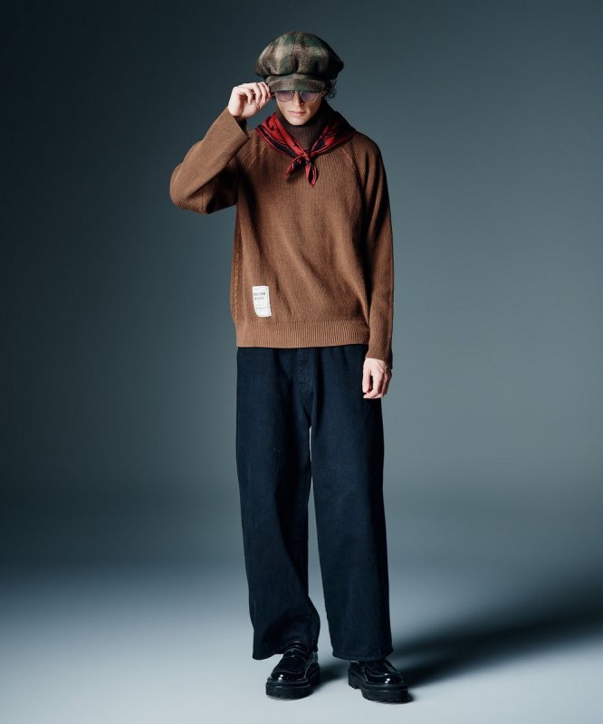 画像6: 【glamb 2026 Autumn先行予約】glamb グラム / Raglan Turtle Neck Knit (2色展開) (6)