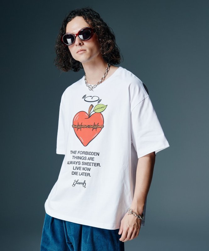 画像4: 【glamb 2026 Autumn先行予約】glamb グラム / Apple Heart T-Shirt (3色展開) (4)