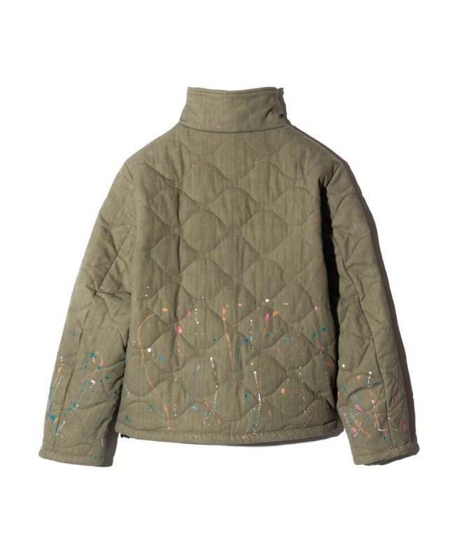 画像3: 【glamb 2026 Autumn先行予約】glamb グラム / Military Quilt Splash Jacket (2色展開) (3)