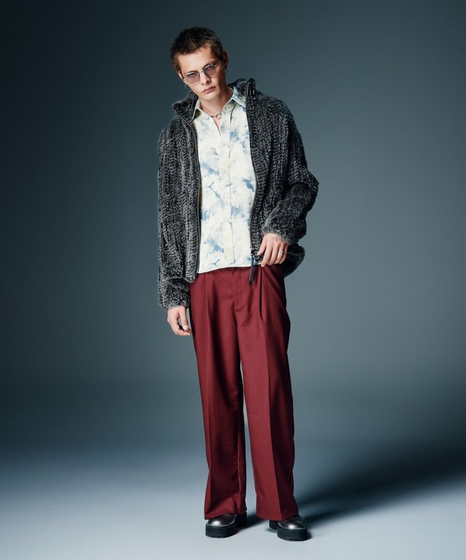 画像12: 【glamb 2026 Autumn先行予約】glamb グラム / Grace Wide Slacks (3色展開) (12)