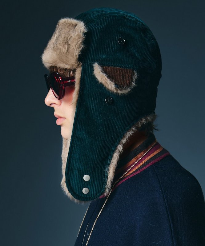 画像16: 【glamb 2026 Autumn先行予約】glamb グラム / Corduroy Flight Cap (3色展開) (16)