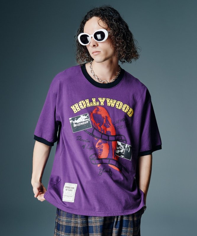 画像4: 【glamb 2026 Autumn先行予約】glamb グラム / Silver Screen Girl T-Shirt (2色展開) (4)