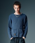 画像3: 【glamb 2026 Autumn先行予約】glamb グラム / Additional Pocket Rib Knit (2色展開) (3)