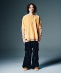 画像14: 【glamb 2026 Autumn先行予約】glamb グラム / Velour Cargo Baggy Pants (2色展開) (14)