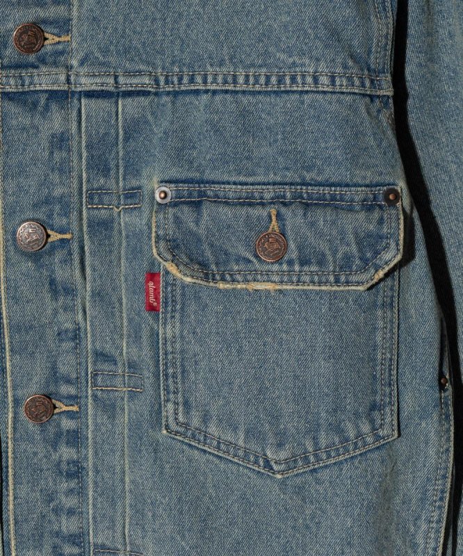 画像9: 【glamb 2026 Autumn先行予約】glamb グラム / Leather Combination Denim Set Up (2色展開) (9)