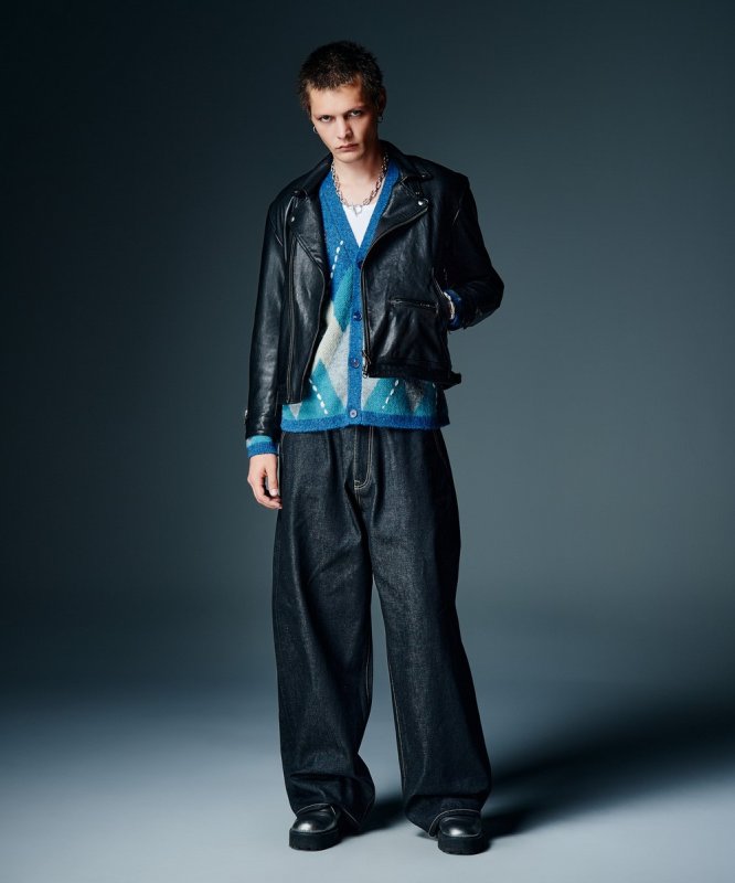 画像15: 【glamb 2026 Autumn先行予約】glamb グラム / Roll Up Baggy Denim (2色展開) (15)