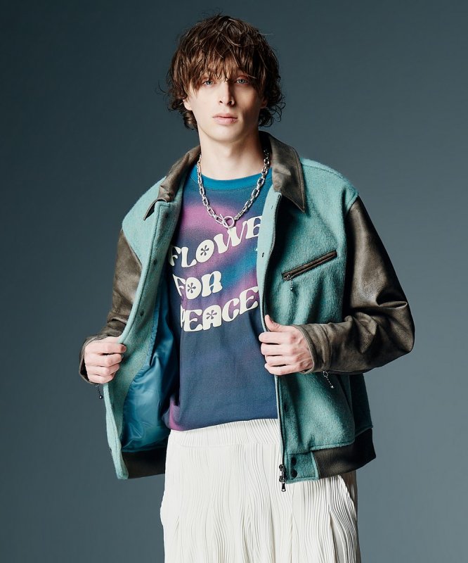 画像3: 【glamb 2026 Autumn先行予約】glamb グラム / Psychedelic Peace Cutsew (2色展開) (3)