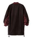 画像3: 【glamb 2026 Autumn先行予約】glamb グラム / Melton MA-1 Coat (2色展開) (3)