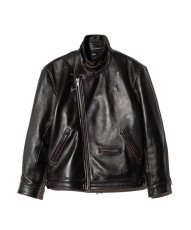 画像2: 【glamb 2026 Autumn先行予約】glamb グラム / Johnny Riders Jacket (2色展開) (2)