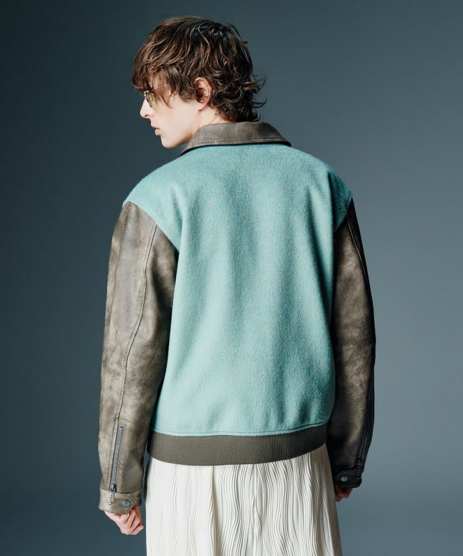 画像12: 【glamb 2026 Autumn先行予約】glamb グラム / Riders Stadium Jumper (3色展開) (12)