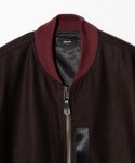 画像4: 【glamb 2026 Autumn先行予約】glamb グラム / Melton MA-1 Coat (2色展開) (4)