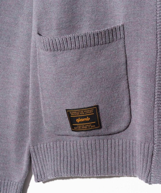 画像19: 【glamb 2026 Autumn先行予約】glamb グラム / Zip Knit Cardigan (4色展開) (19)