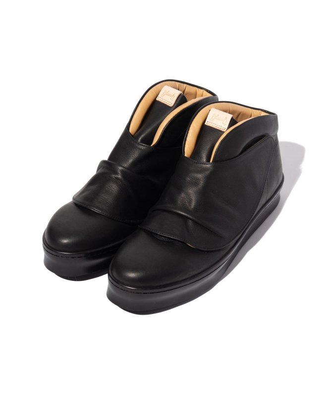 画像5: 【glamb 2026 Autumn先行予約】glamb グラム / Leather Drape Sneakers (3色展開) (5)