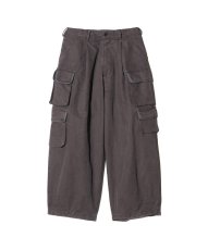 画像2: 【glamb 2026 Autumn先行予約】glamb グラム / Fade Asymmetry Cargo Pants (3色展開) (2)