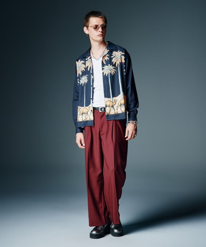 画像16: 【glamb 2026 Autumn先行予約】glamb グラム / Grace Wide Slacks (3色展開) (16)