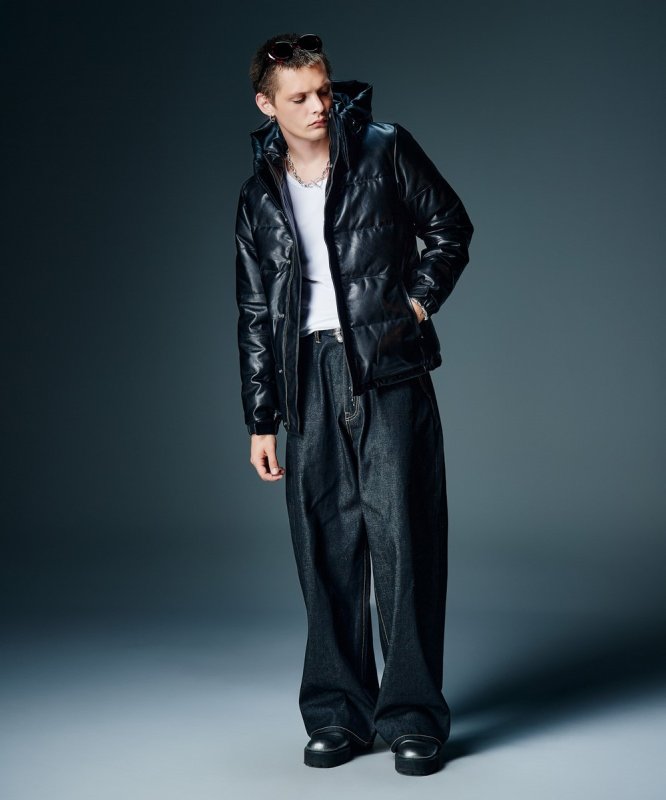 画像18: 【glamb 2026 Autumn先行予約】glamb グラム / Roll Up Baggy Denim (2色展開) (18)