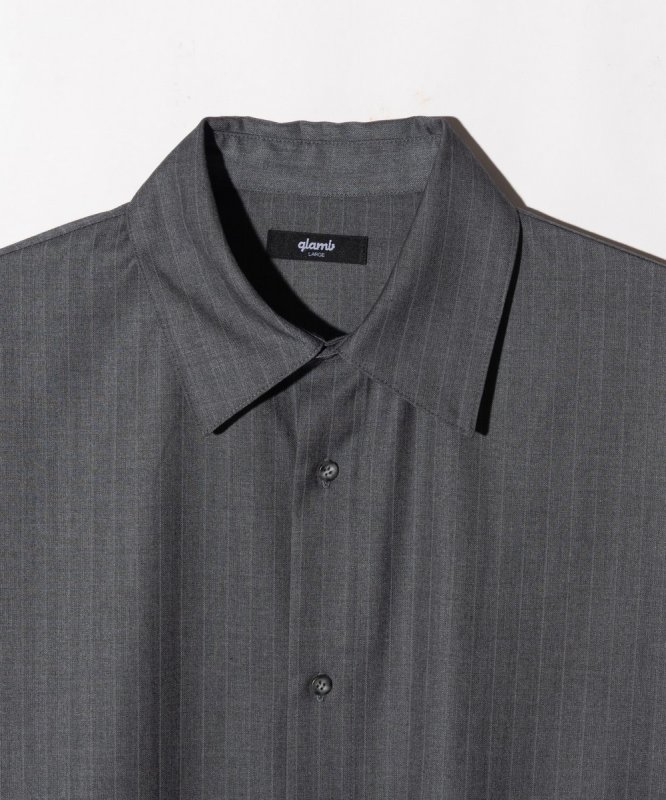 画像12: 【glamb 2026 Autumn先行予約】glamb グラム / Suit Fabric Shirt Set Up (3色展開) (12)
