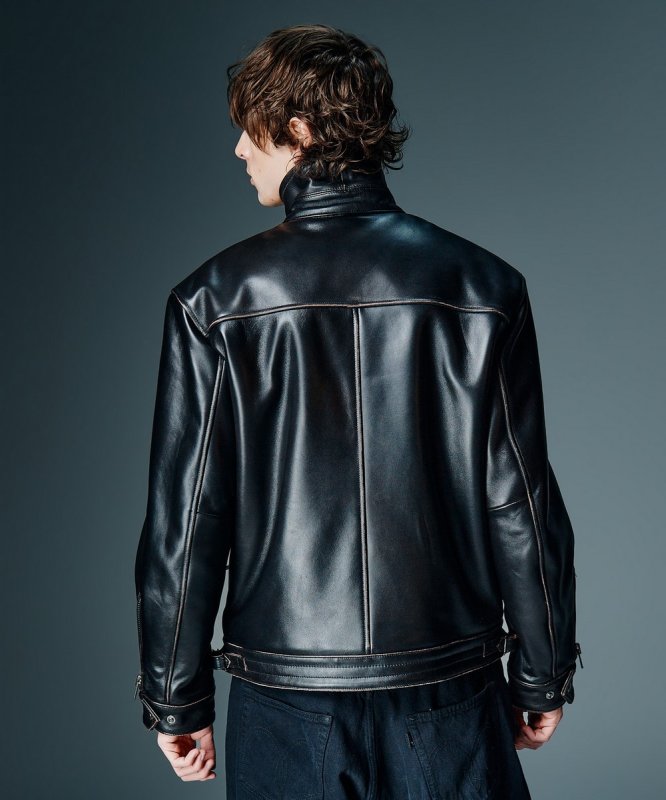 画像18: 【glamb 2026 Autumn先行予約】glamb グラム / Johnny Riders Jacket (2色展開) (18)