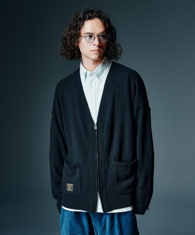 画像8: 【glamb 2026 Autumn先行予約】glamb グラム / Zip Knit Cardigan (4色展開) (8)
