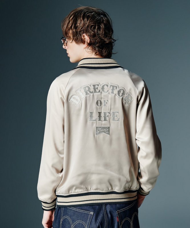 画像12: 【glamb 2026 Autumn先行予約】glamb グラム / Director Satin Jacket (2色展開) (12)