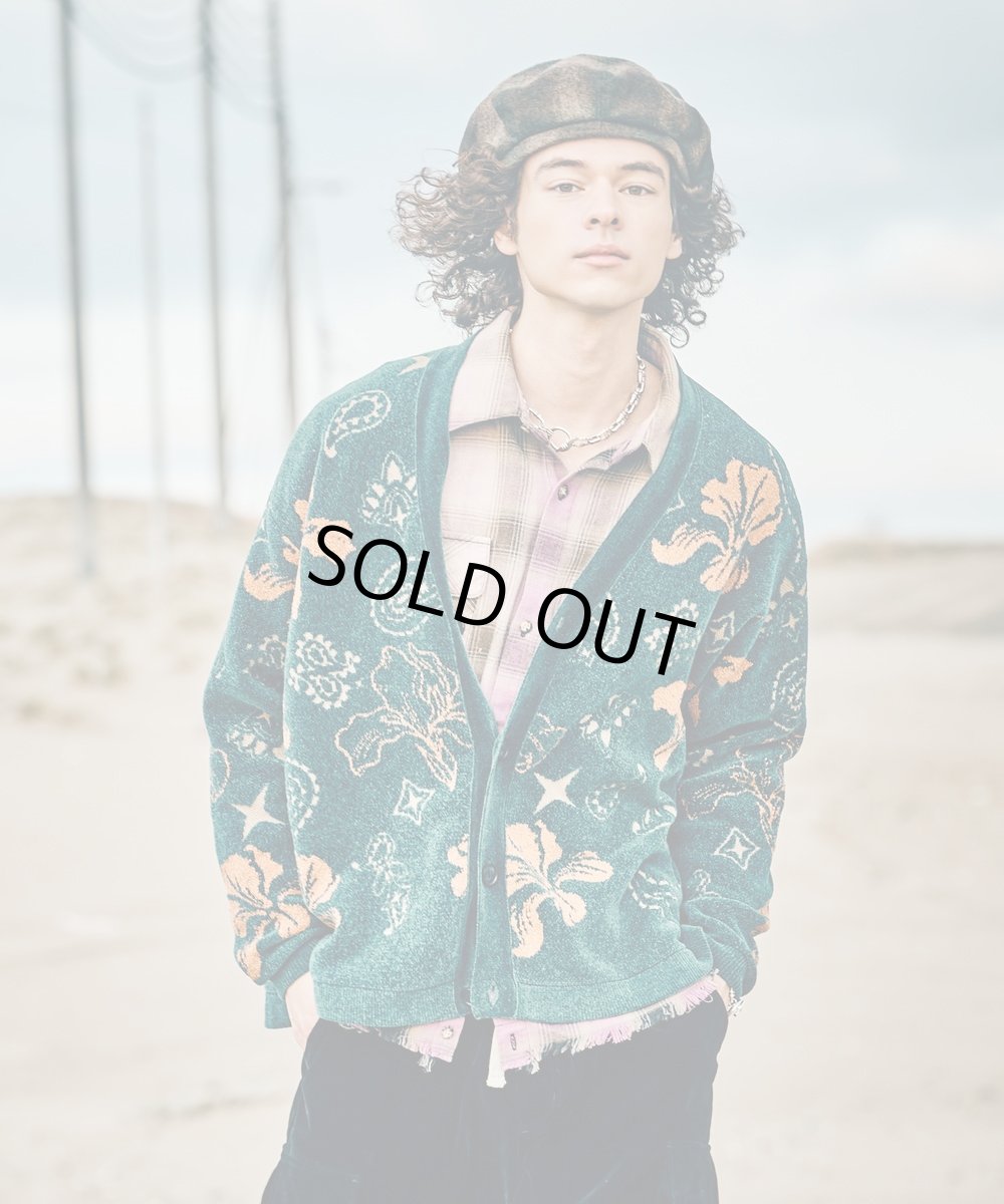 画像10: 【glamb 2026 Autumn先行予約】glamb グラム / Flower Paisley Cardigan (2色展開) (10)
