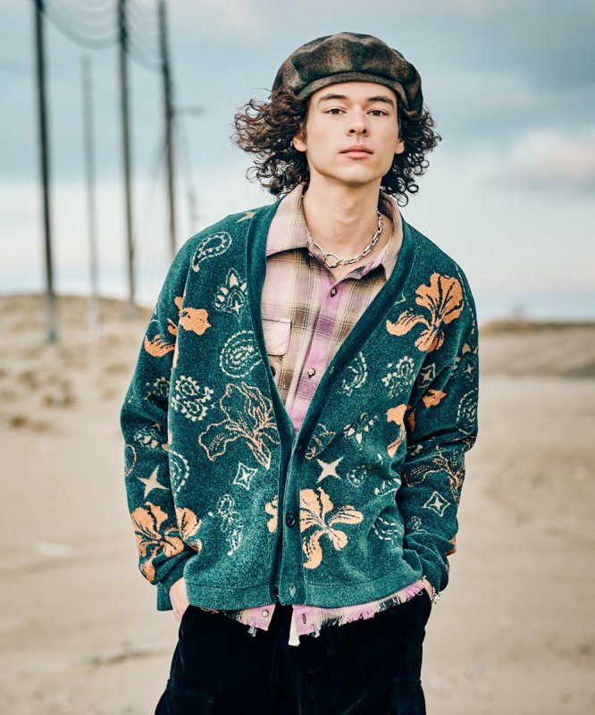 画像10: 【glamb 2026 Autumn先行予約】glamb グラム / Flower Paisley Cardigan (2色展開) (10)